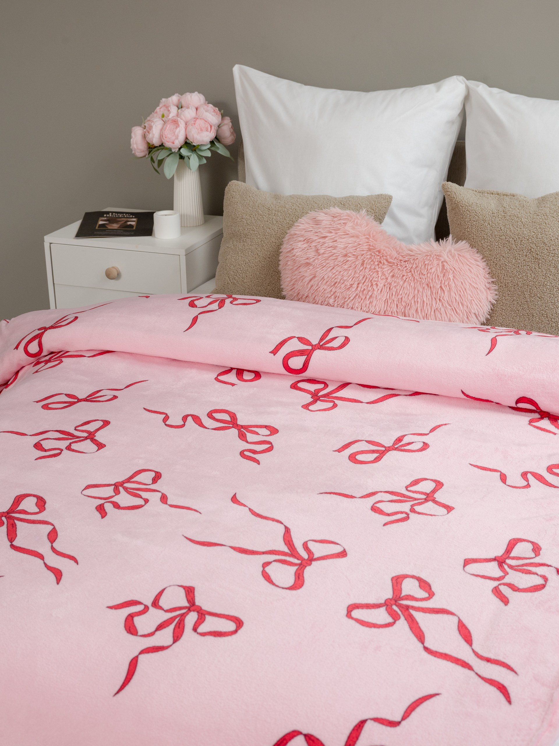 Плед Павлинка Аэро Софт Бантики 200 x 220 см - фото 8