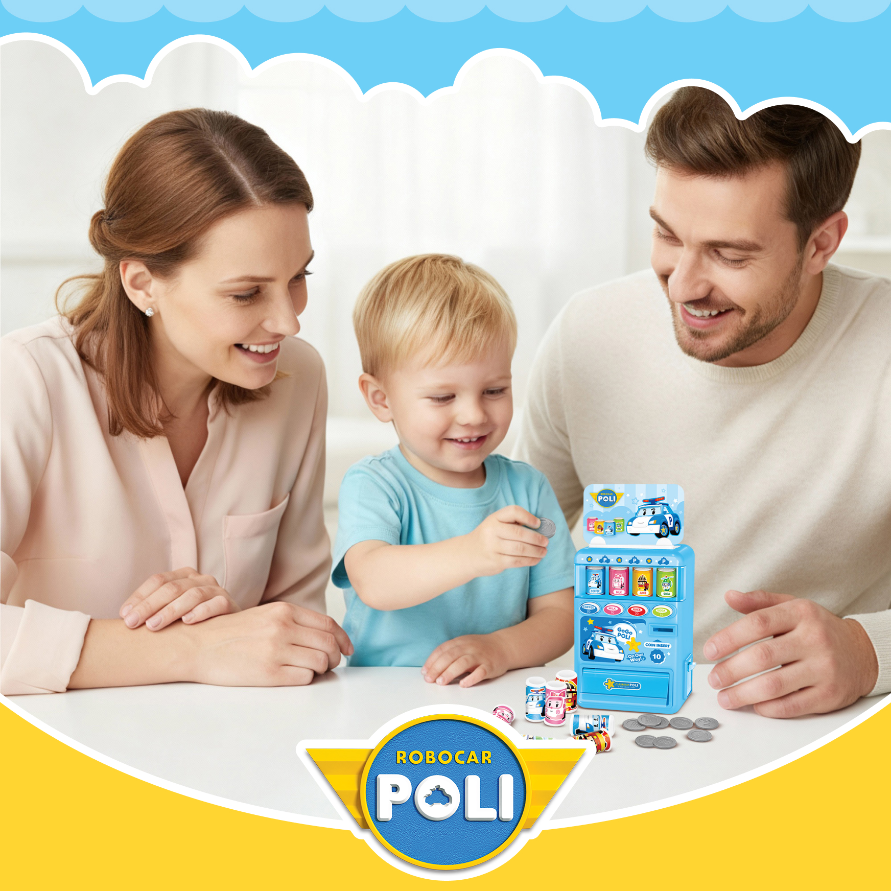 Игровой набор РОБОКАР ПОЛИ Вендинговый автомат Поли - фото 7