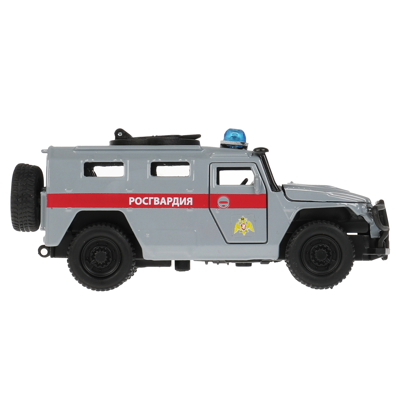 Полицейская машина Технопарк ГАЗ Тигр Росгвардия 325352 - фото 5