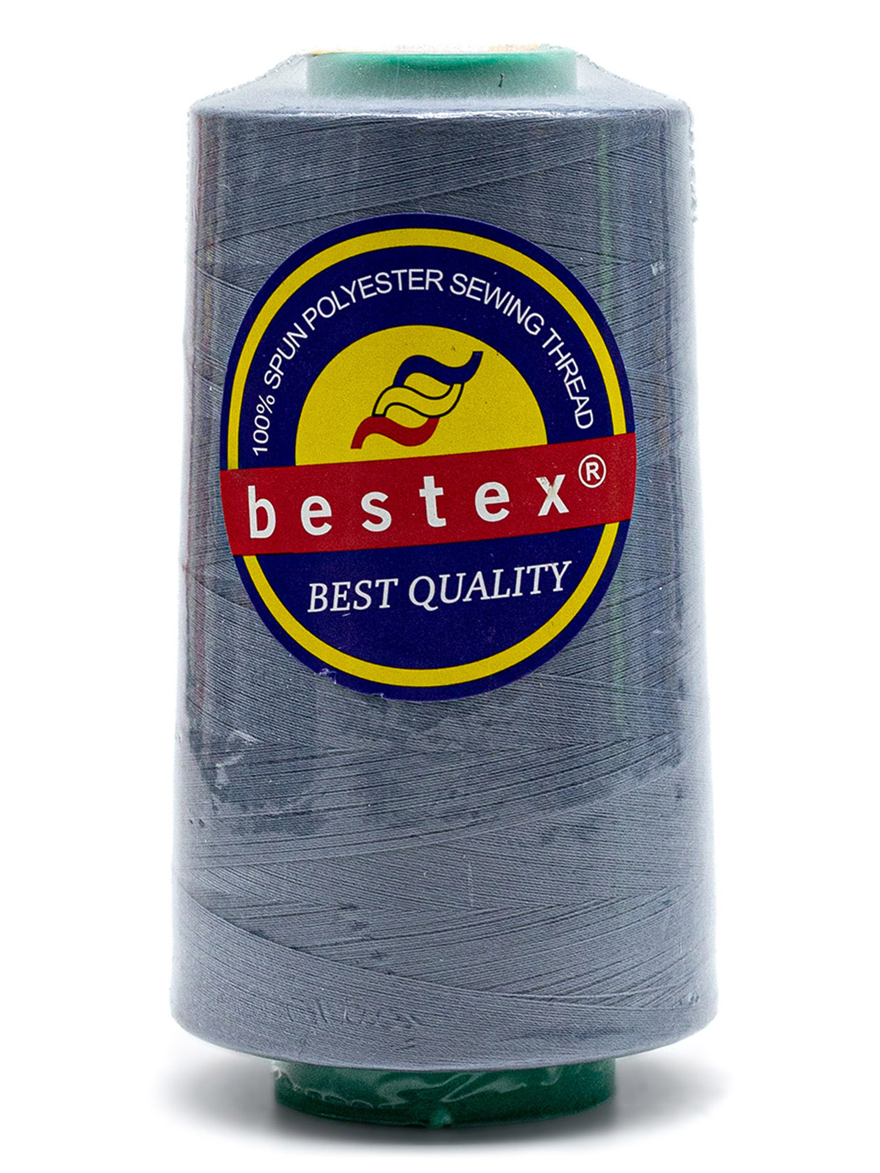 Нитки Bestex 50/2 5000 ярд 1шт 190 серо-голубой - фото 5