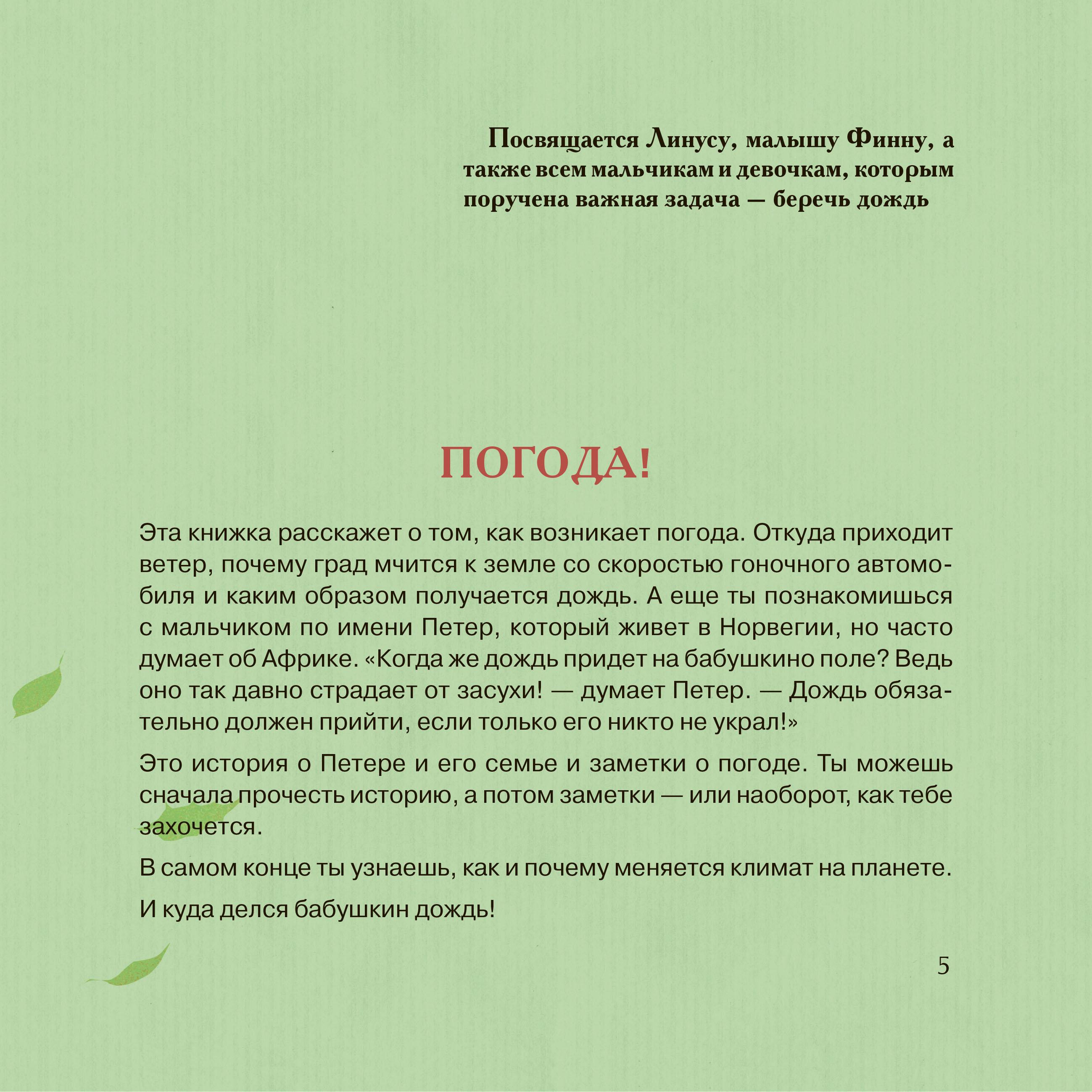 Книга Текст Когда в Африке идет дождь Книжка о погоде и климате - фото 8