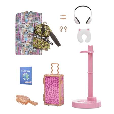 Кукла модельная L.O.L. Surprise! OMG Travel Doll City Babe