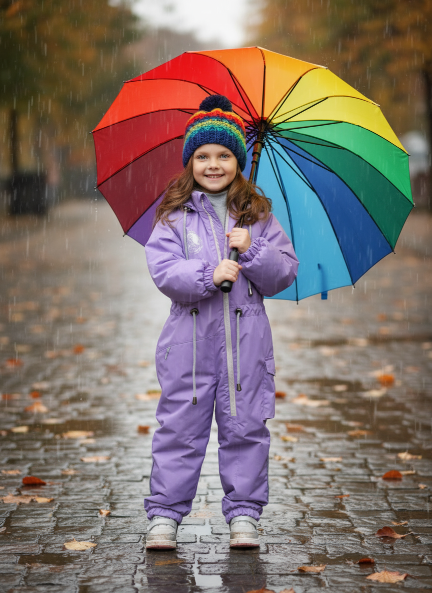 Комбинезон Arctic kids 30-029-сирень - фото 2