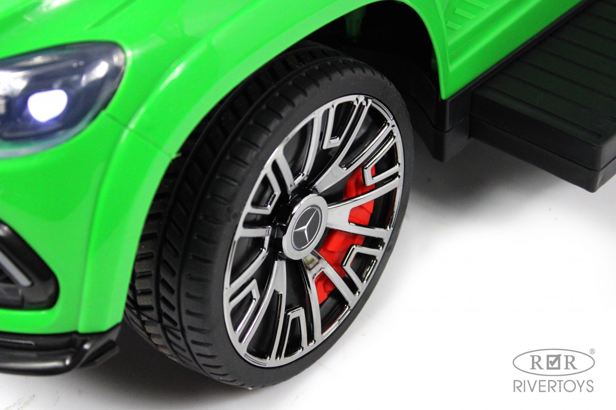 Электромобиль RIVERTOYS Mercedes Z003ZZ-A-GREEN С пультом ДУ - фото 11