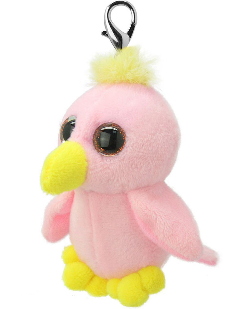 Изображение товара Брелок Wild Planet Попугай K8274-PT текстильный игрушка для детей и взрослых