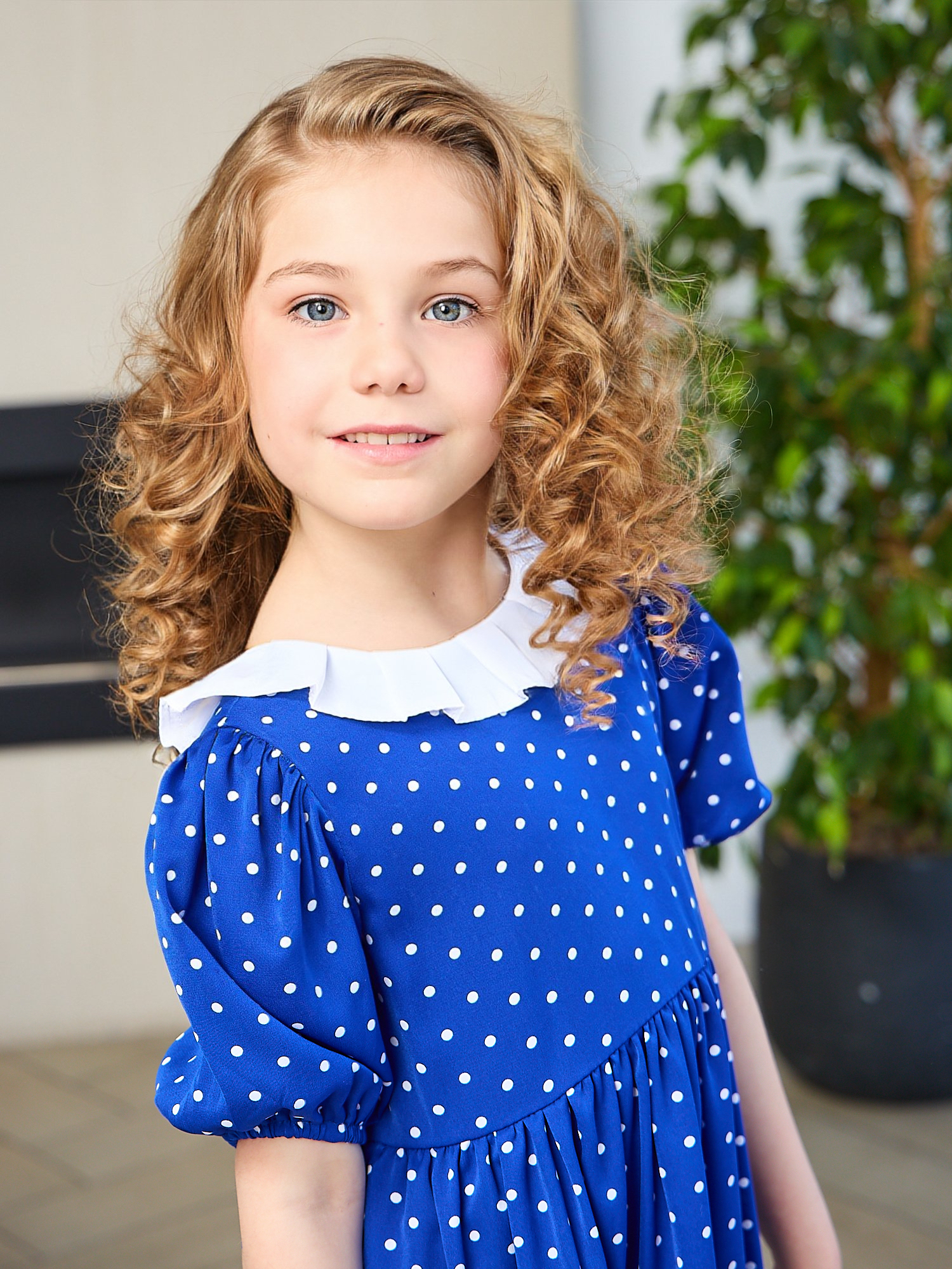 Платье Mil Art kids 1902201543DRESS-GOROX-BLUE - фото 8