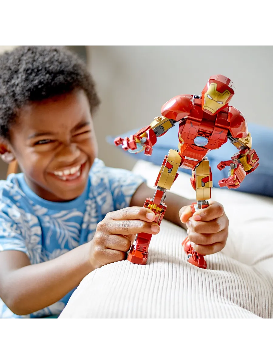 Конструктор LEGO Marvel Super Heroes Фигурка Железного человека 381 дет. - фото 7