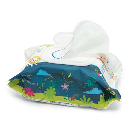 Влажные салфетки BabyGo 120 шт.