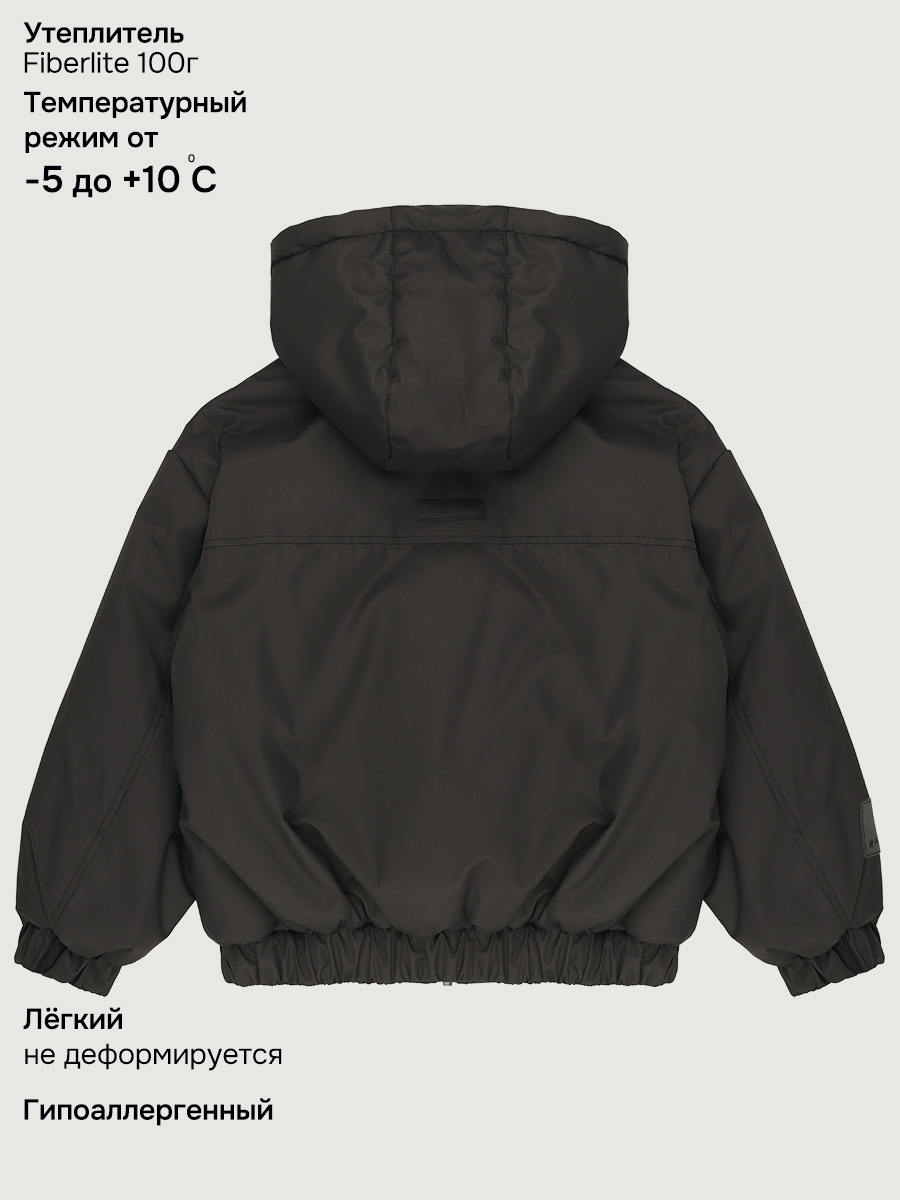 Куртка NIKASTYLE п4м4226 черный шоколад - фото 4