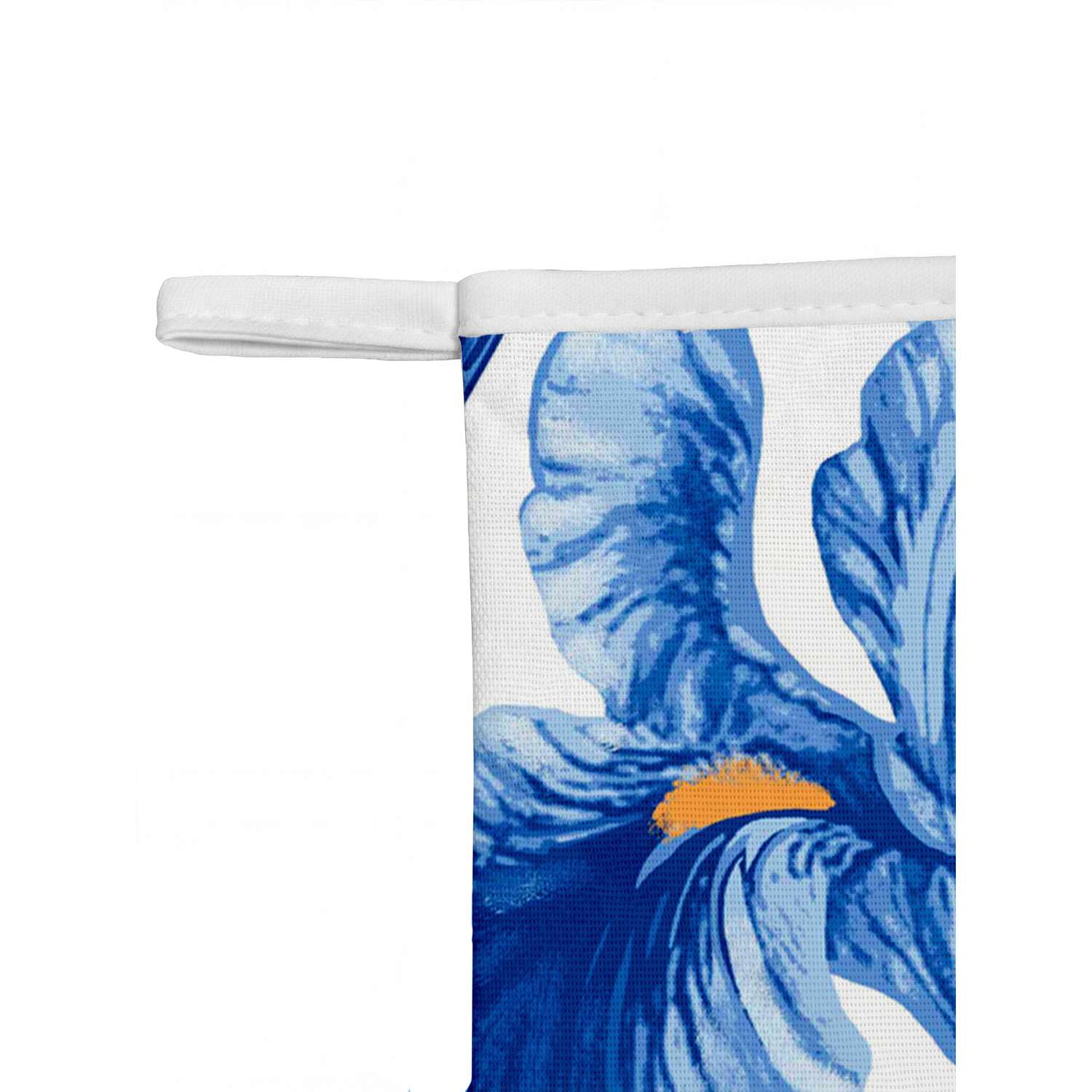 Рукавица кухонная Русский дом Ирисы 18*28см - фото 3