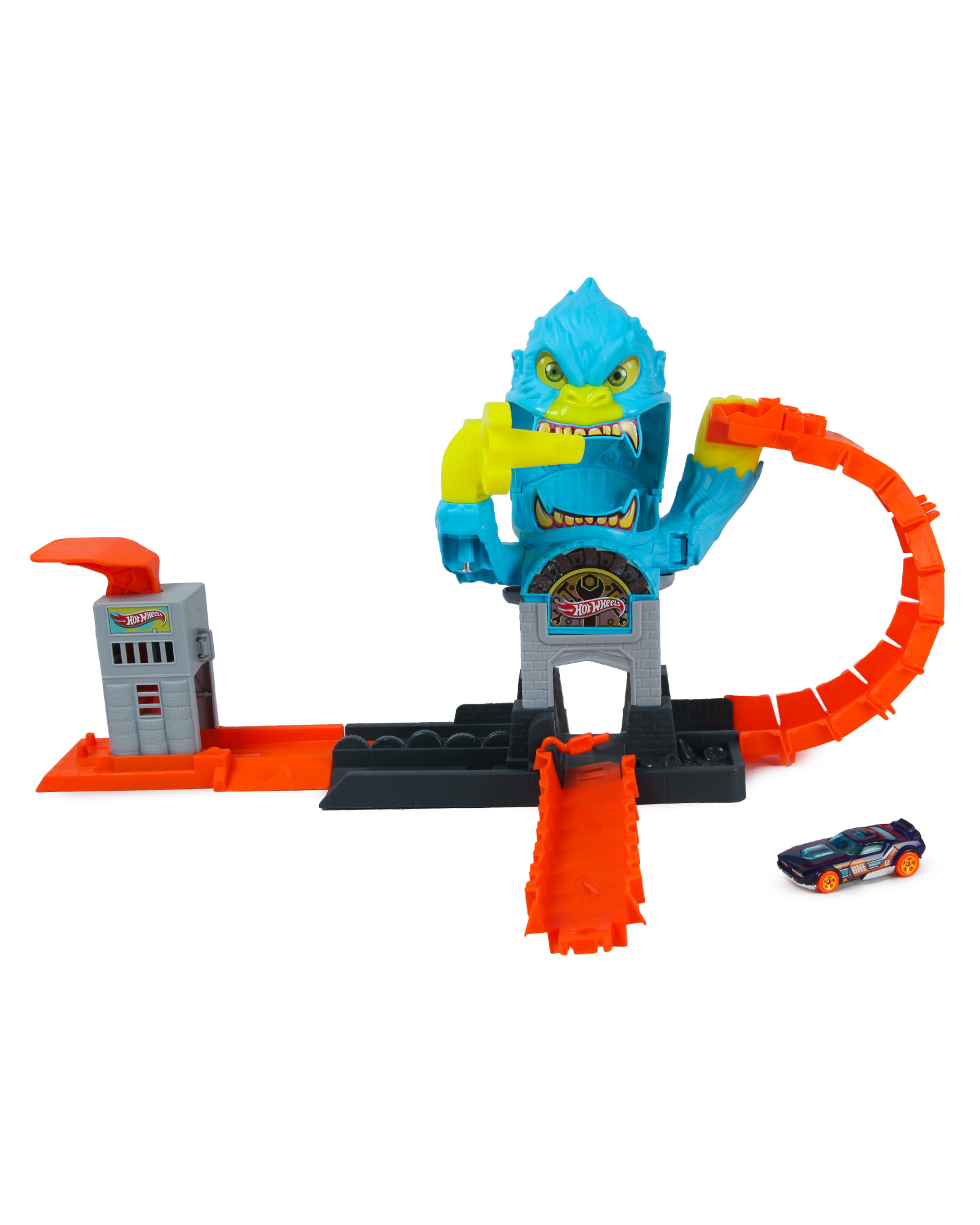 Трек Hot Wheels Атака гориллы JHL92 - фото 1