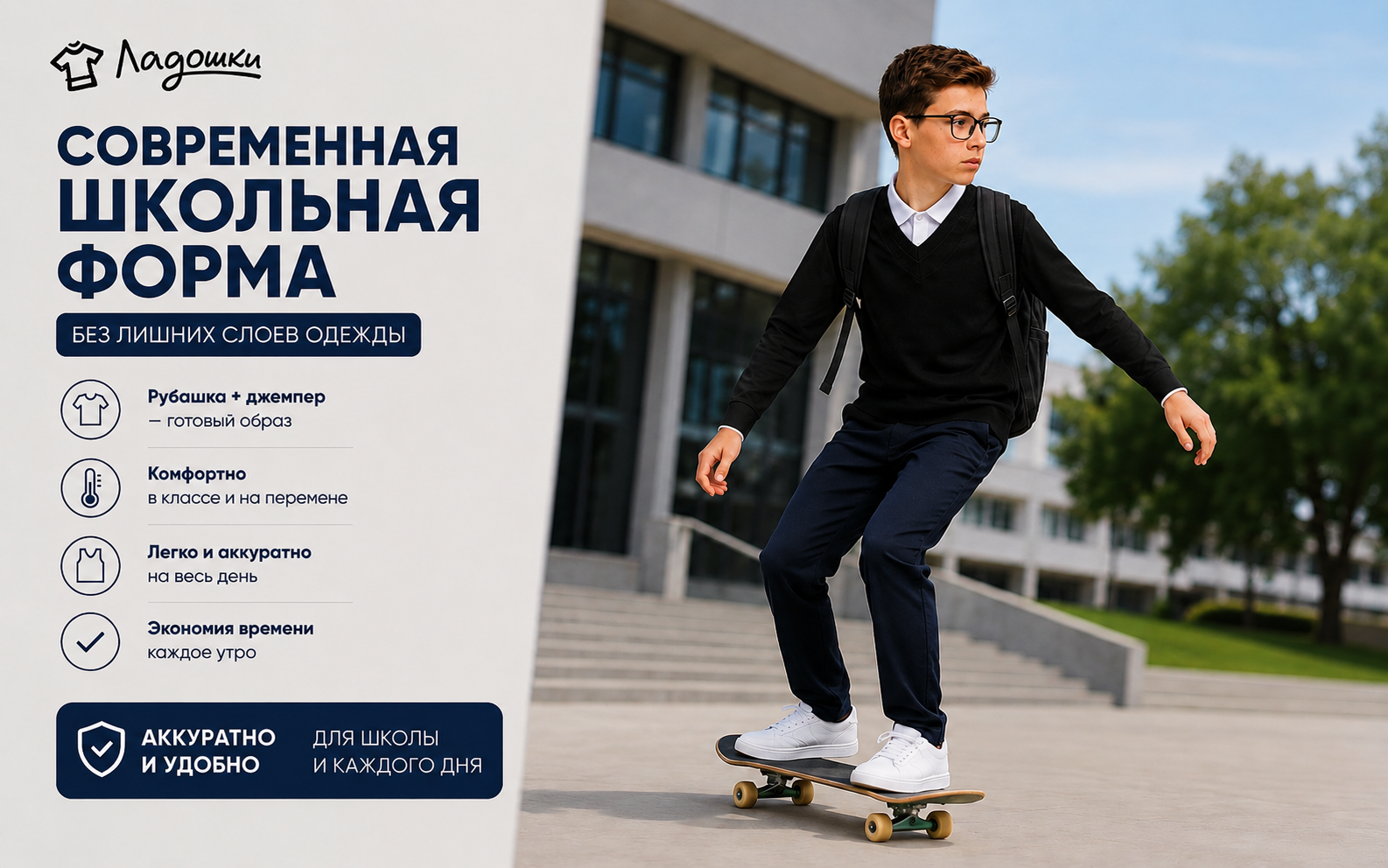 Джемпер-обманка ЛАДОШКИ Джемпер-обманка Стив-1 черный - фото 15
