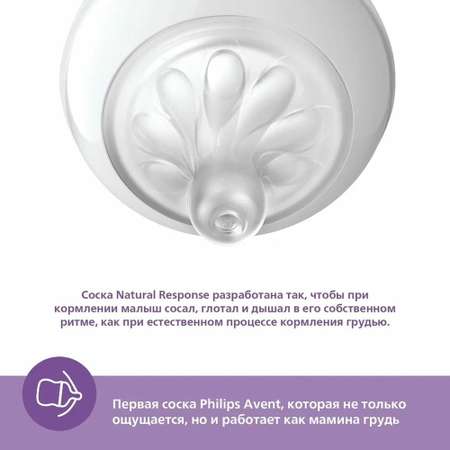 Бутылочка Philips Avent Natural 260 мл