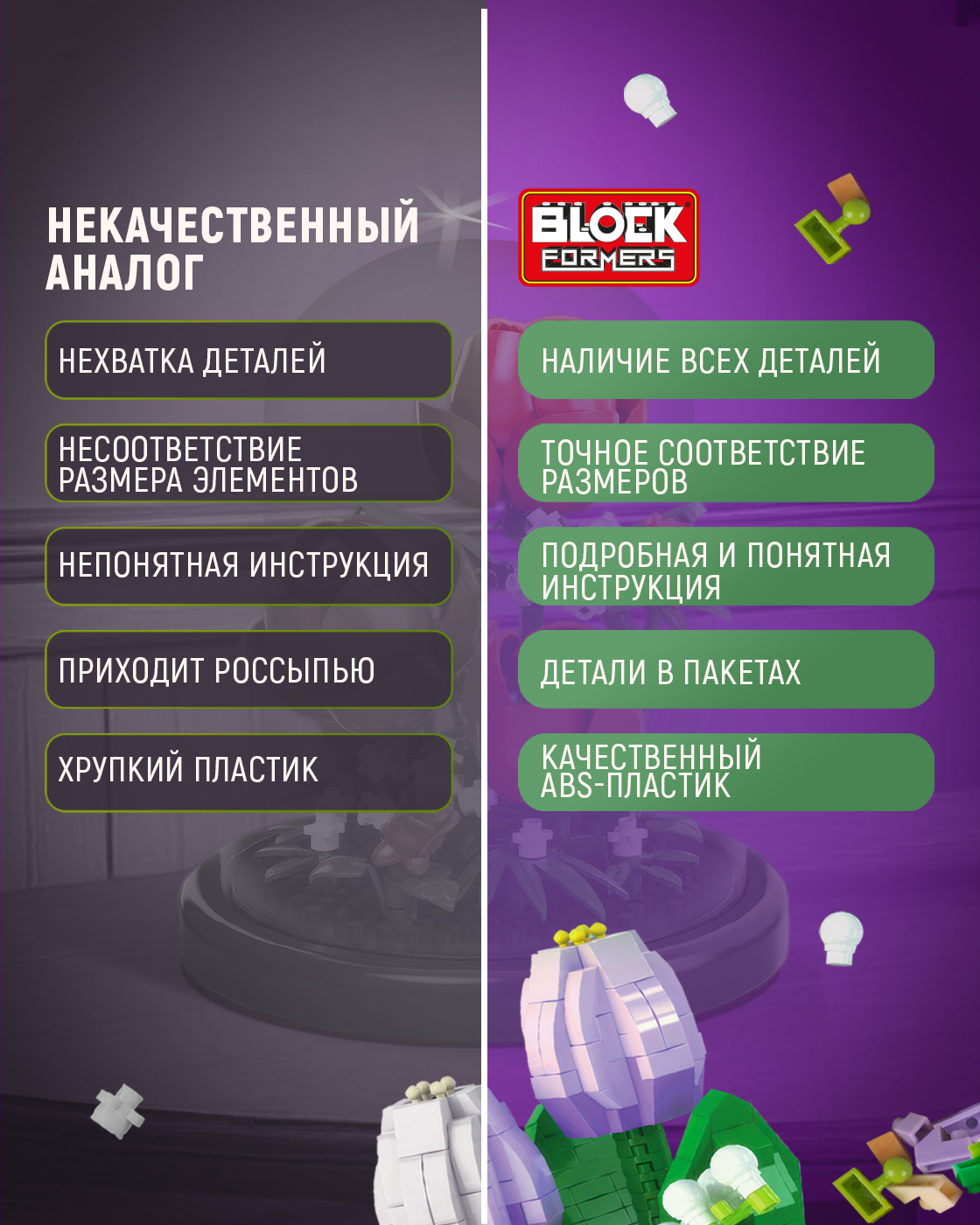 Конструктор Blockformers 620 дет. - фото 4