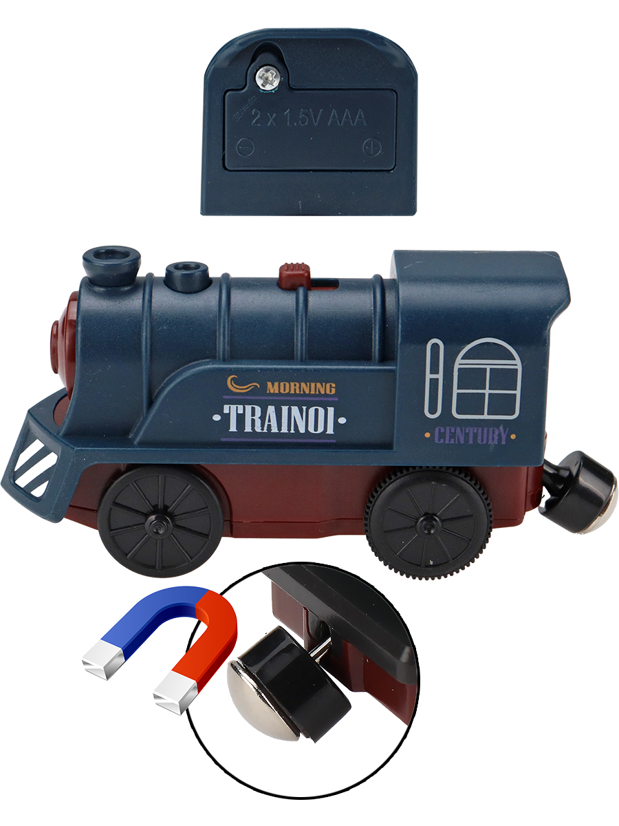 Набор железнодорожный Рыжий кот 100 см Y26050042 - фото 3