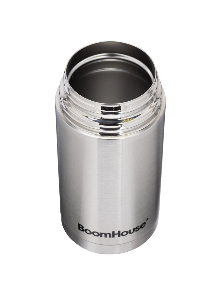 Термос BoomHouse для чая кофе еды 1 литр с широким горлом походный - фото 5