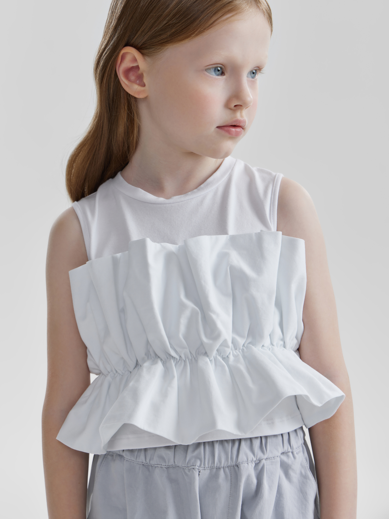 Топ Happy Baby 88307_white - фото 1