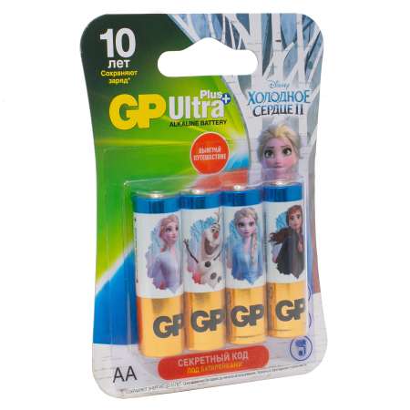 Батарейки GP Frozen АА (LR6) 4шт 15AUPFR2-2CR4
