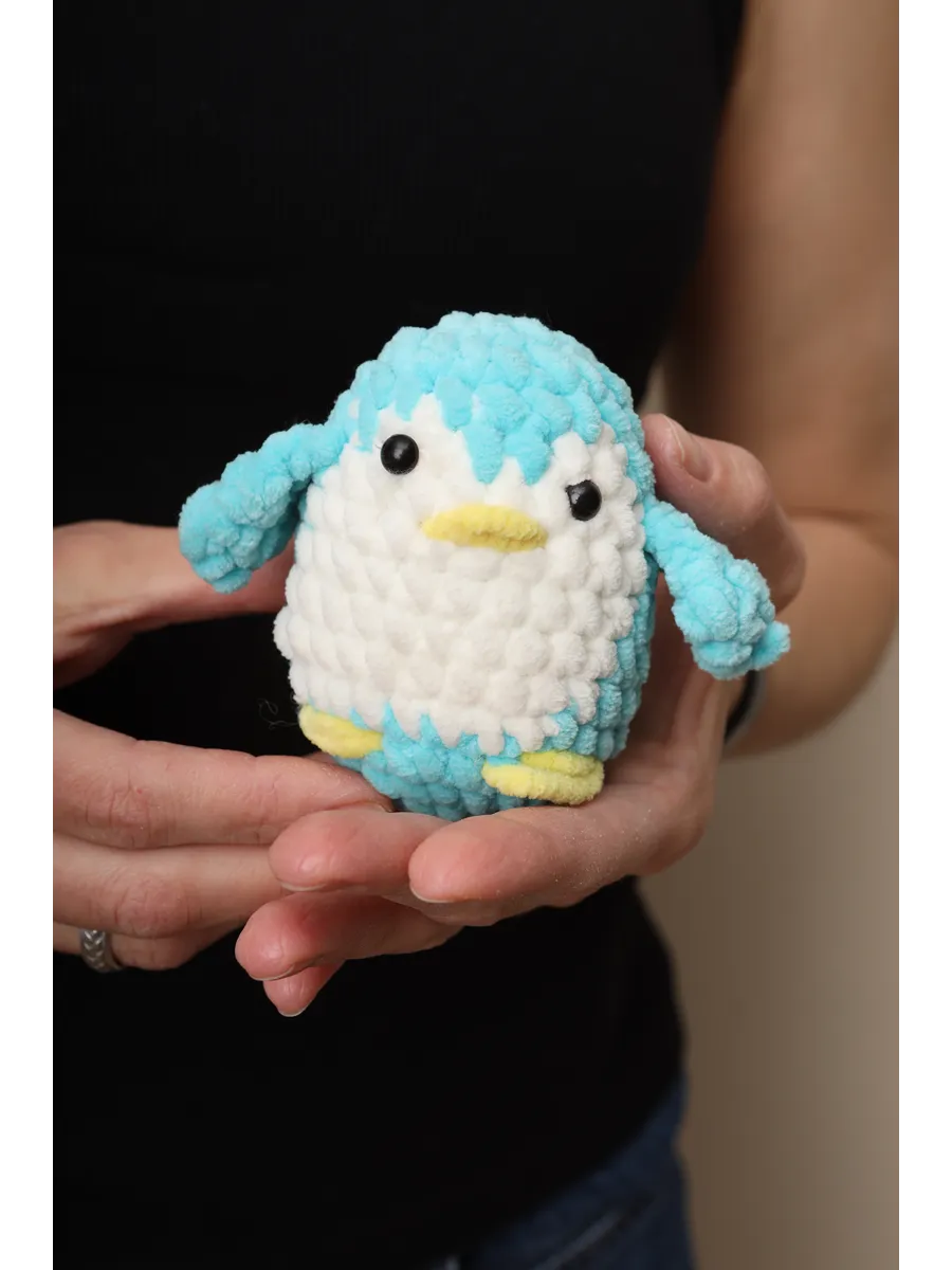Набор для творчества Effee вязание крючком игрушка Пингвин - фото 9