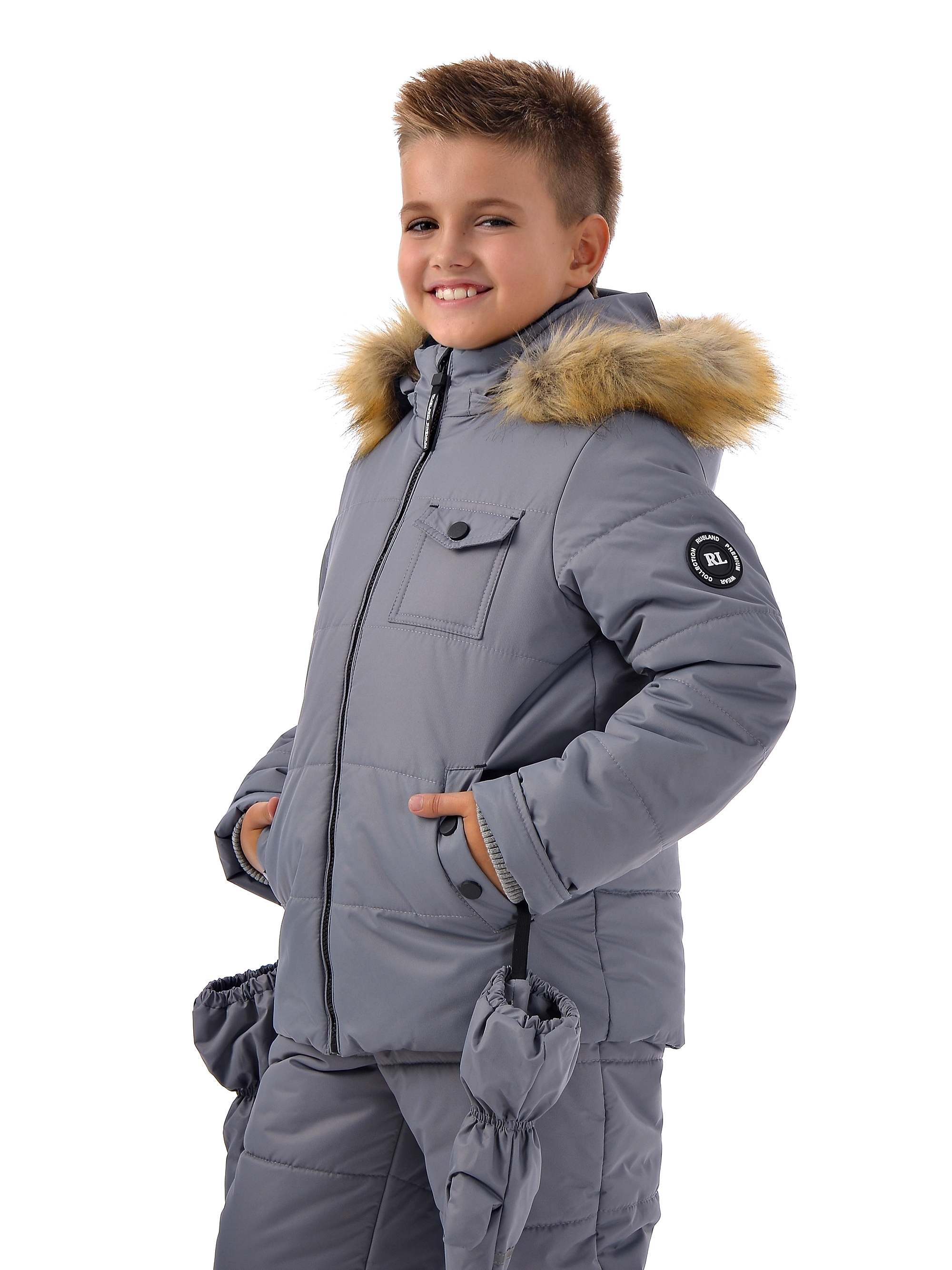 Комплект Rusland мз-крис-серый 116-134 - фото 14