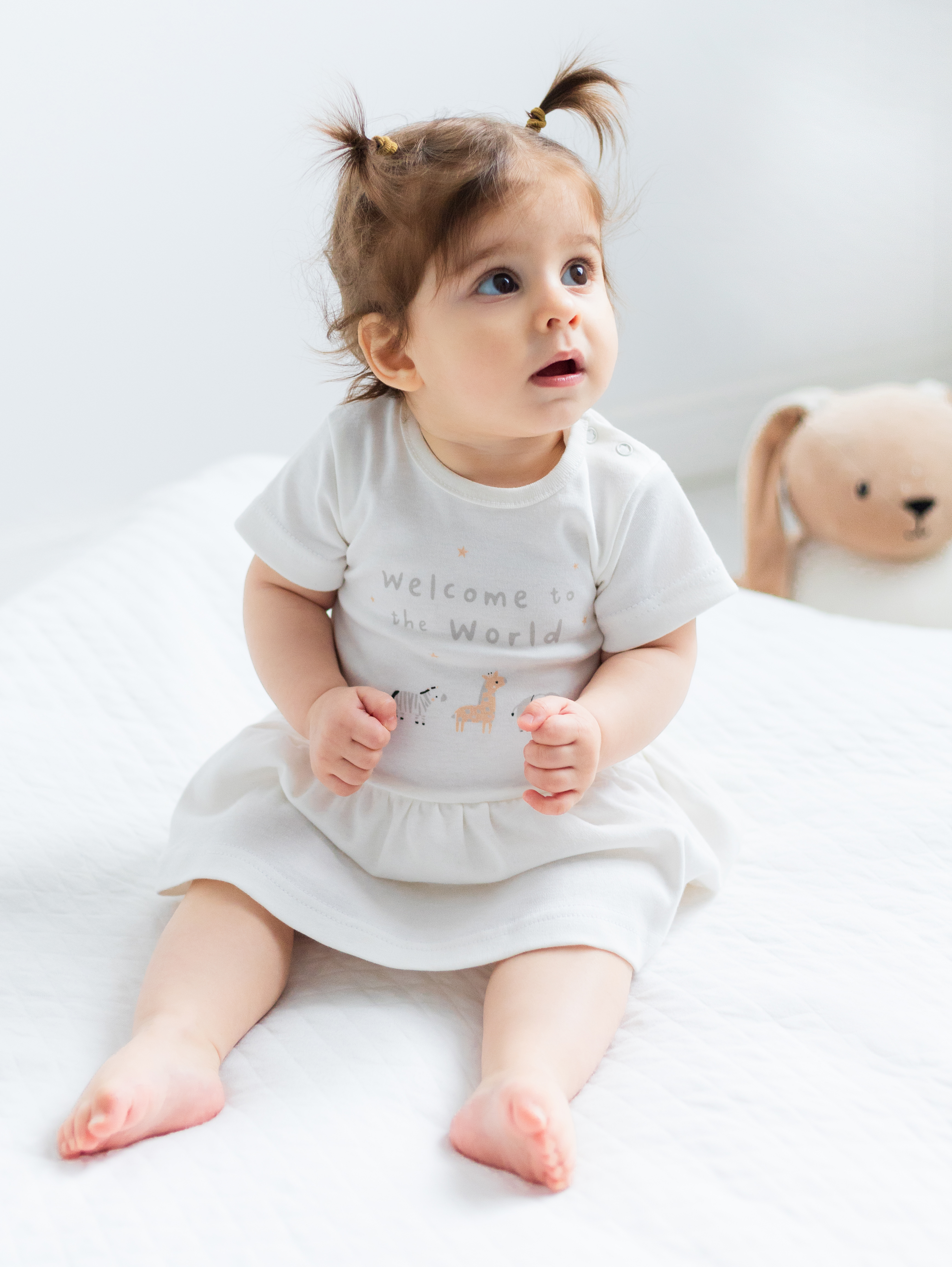 Боди-платье Amelli КЛ.290.030.0.383.005беж - фото 1