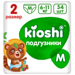 Подгузники Kioshi M 54 шт.
