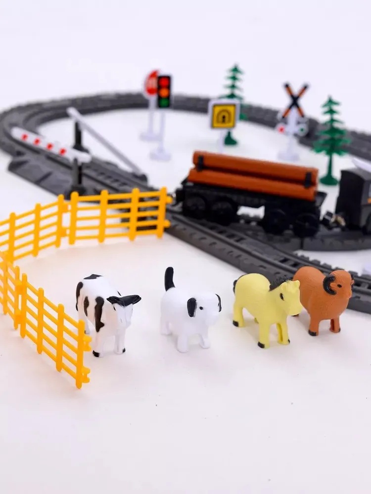 Развивающая железная дорога CASTLELADY 63 см 444555000121 - фото 6