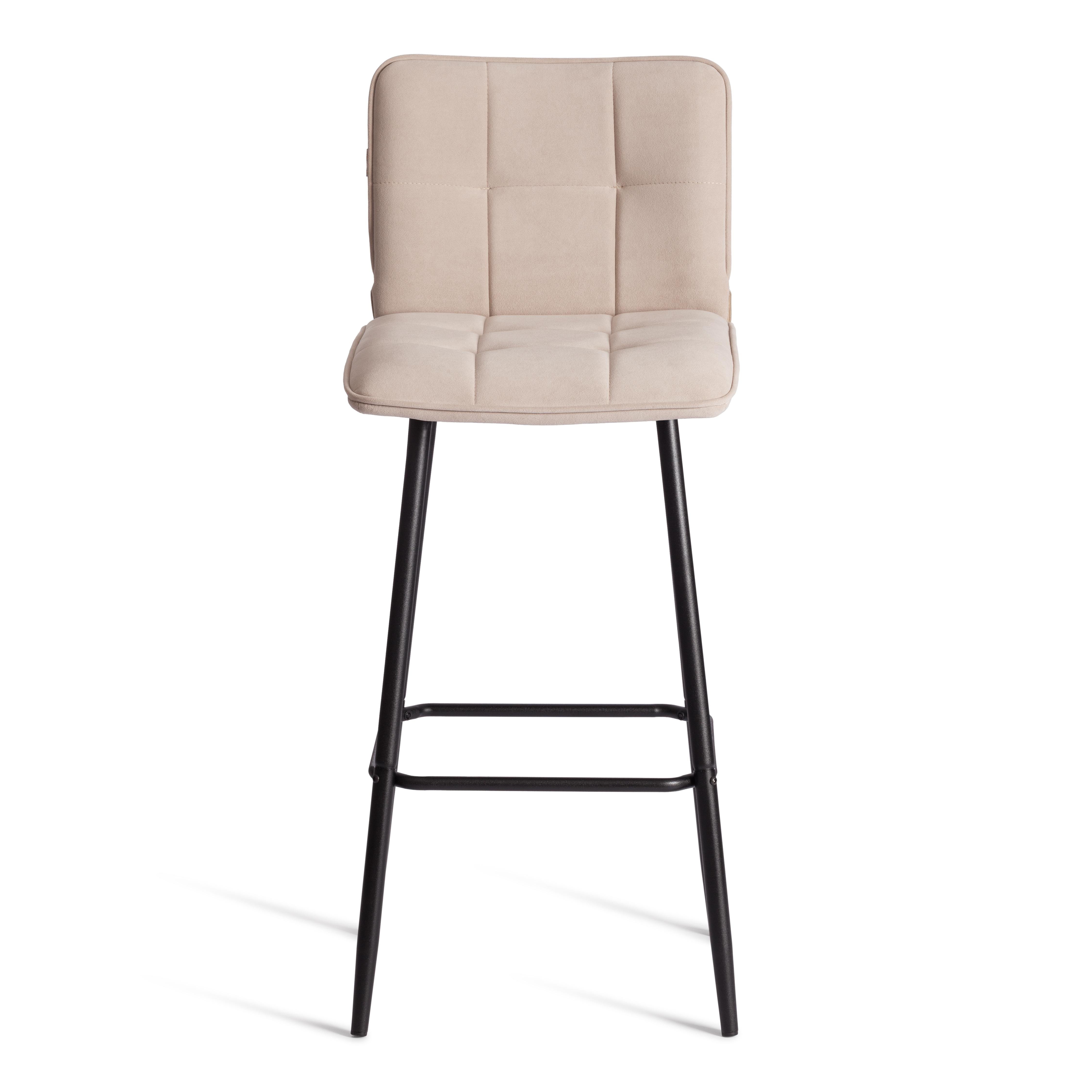 Стул TETCHAIR Bari велюр бежевый - фото 6