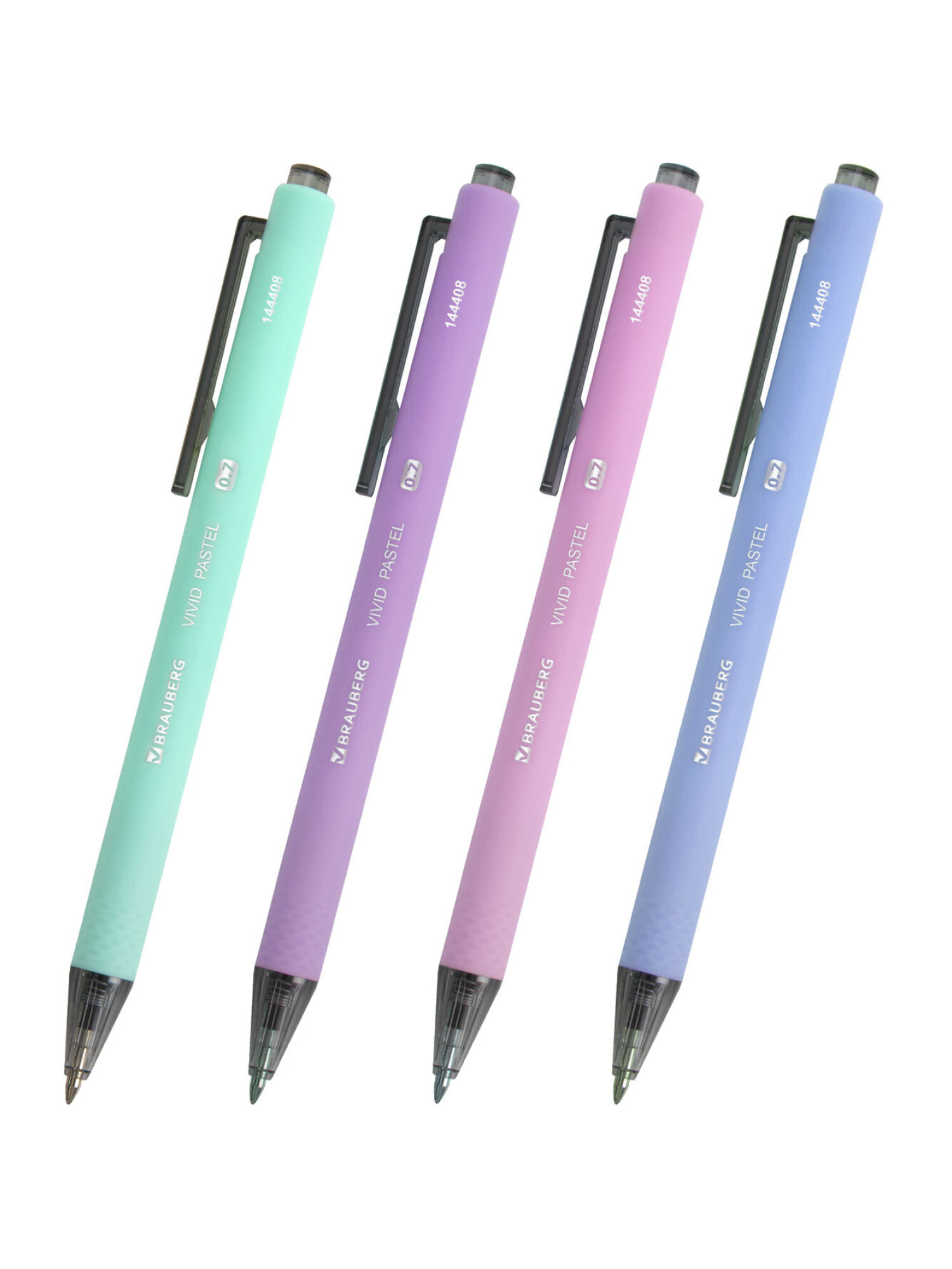Ручка шариковая Brauberg 4 шт. - фото 3