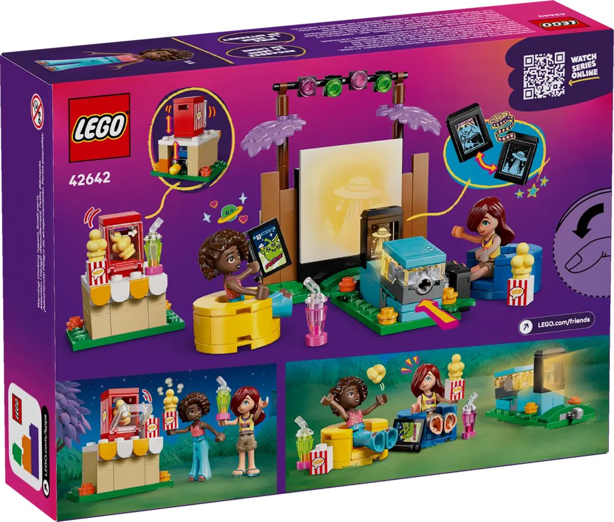 Конструктор LEGO Friends Дружеский вечер фильмов 154 дет. - фото 7