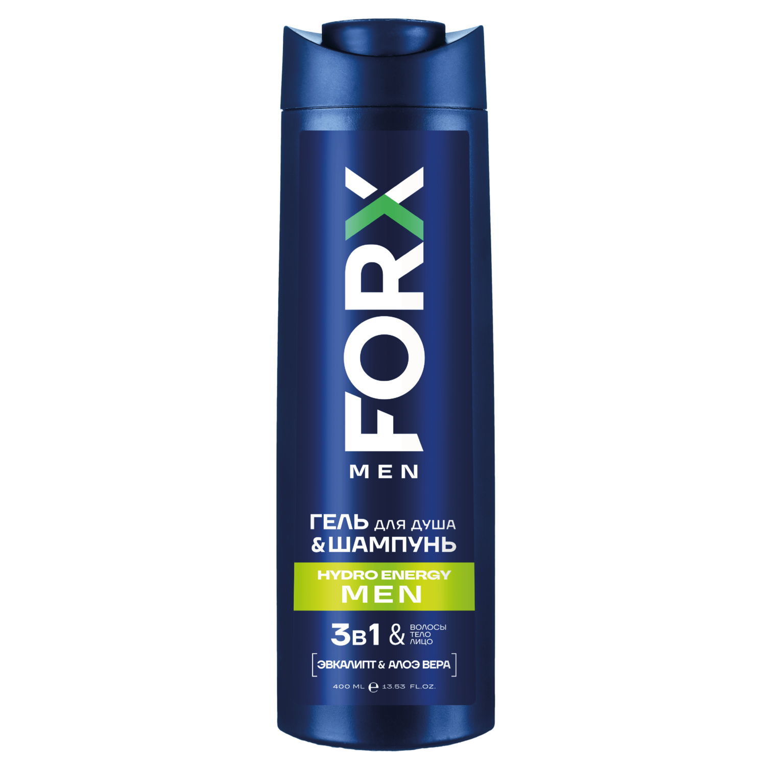 Гель FORX Men Care Hydro Energy 400 мл 1 шт. - фото 2