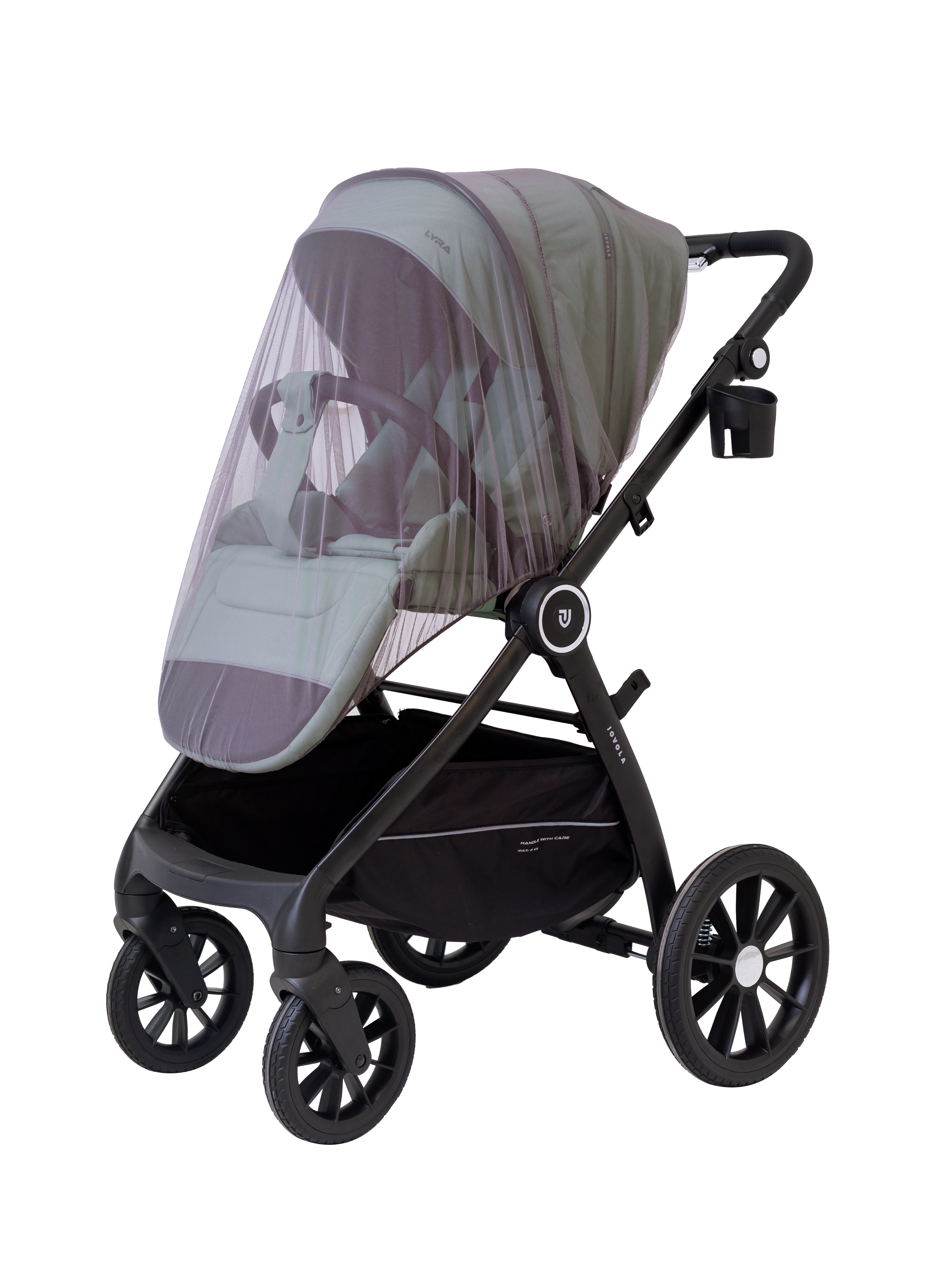 Коляска прогулочная JOVOLA LYRA зеленый - фото 3