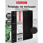 Тетрадь со сменным блоком Brauberg клетка 120 лист.