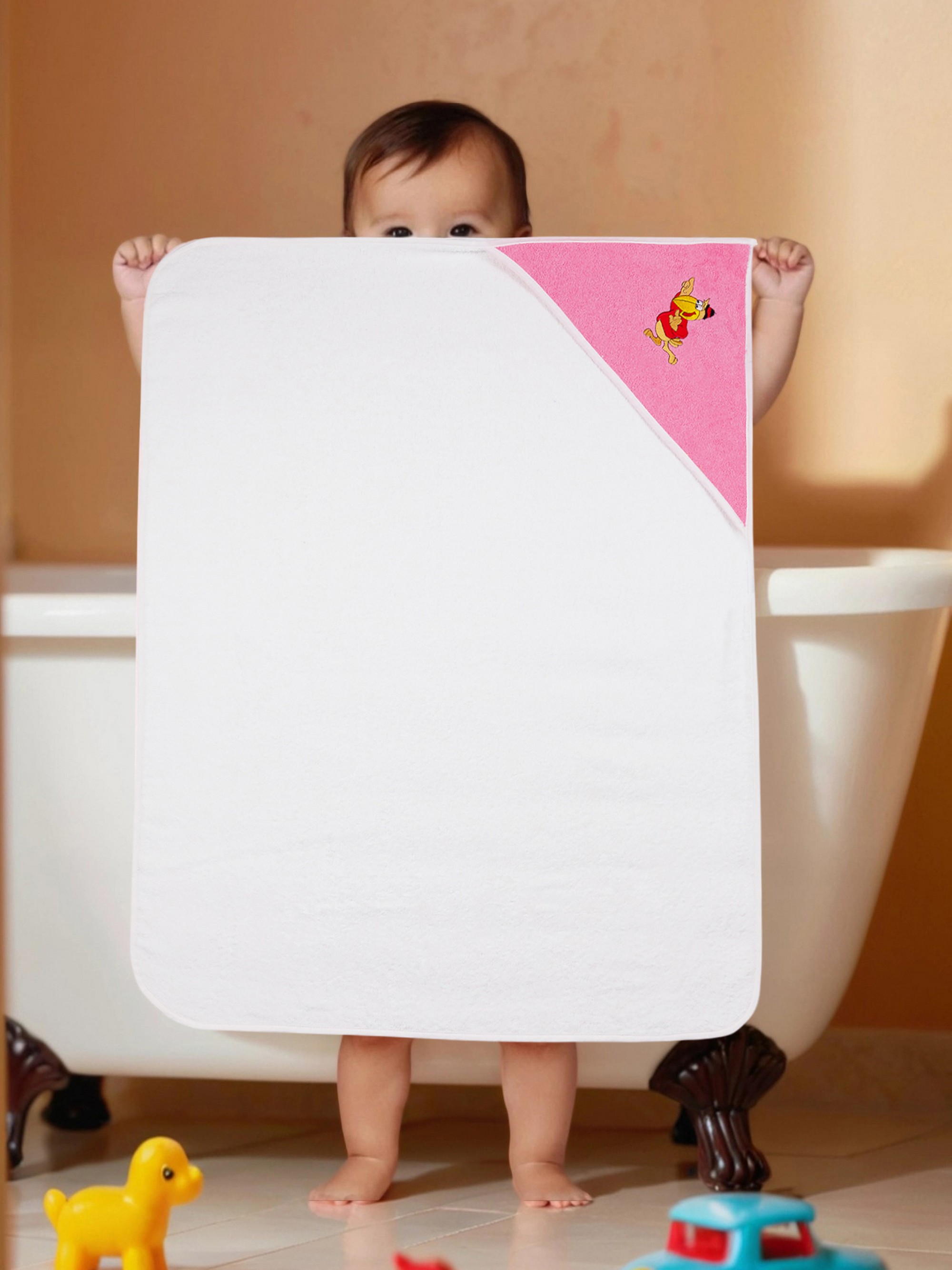 Полотенце уголок Wellness Малыш-00/73_В 80 x 100 см 1 шт. - фото 2