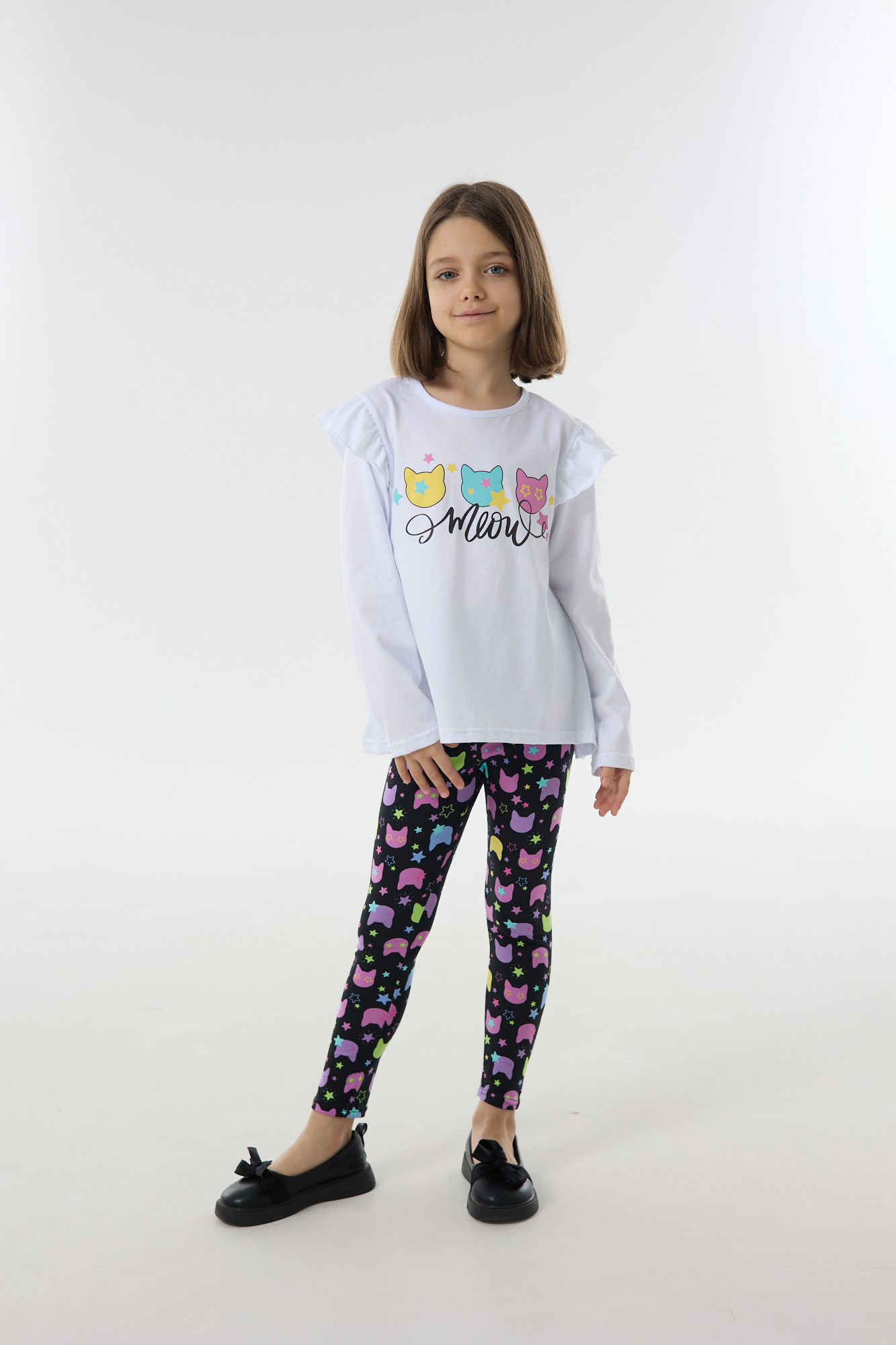 Костюм YAXX 021--Костюм киска/белый (К+Л) - фото 9