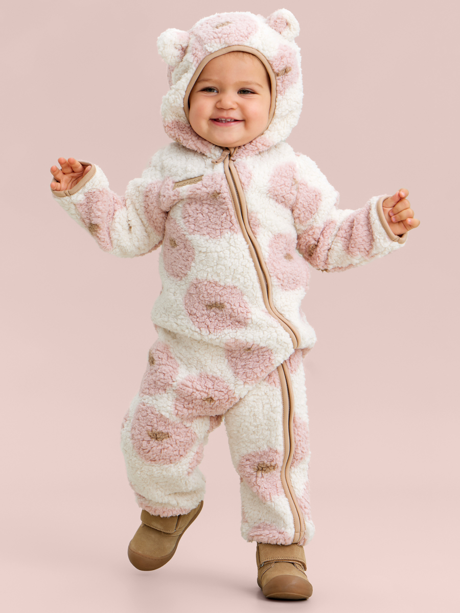 Комбинезон Happy Baby 89054_pink(flower) - фото 1