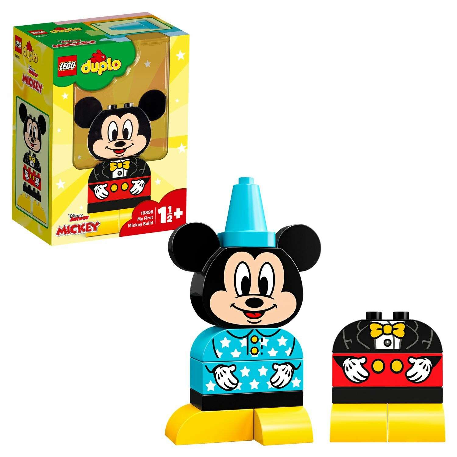 Конструктор LEGO DUPLO Мой первый Микки блочный - фото 1