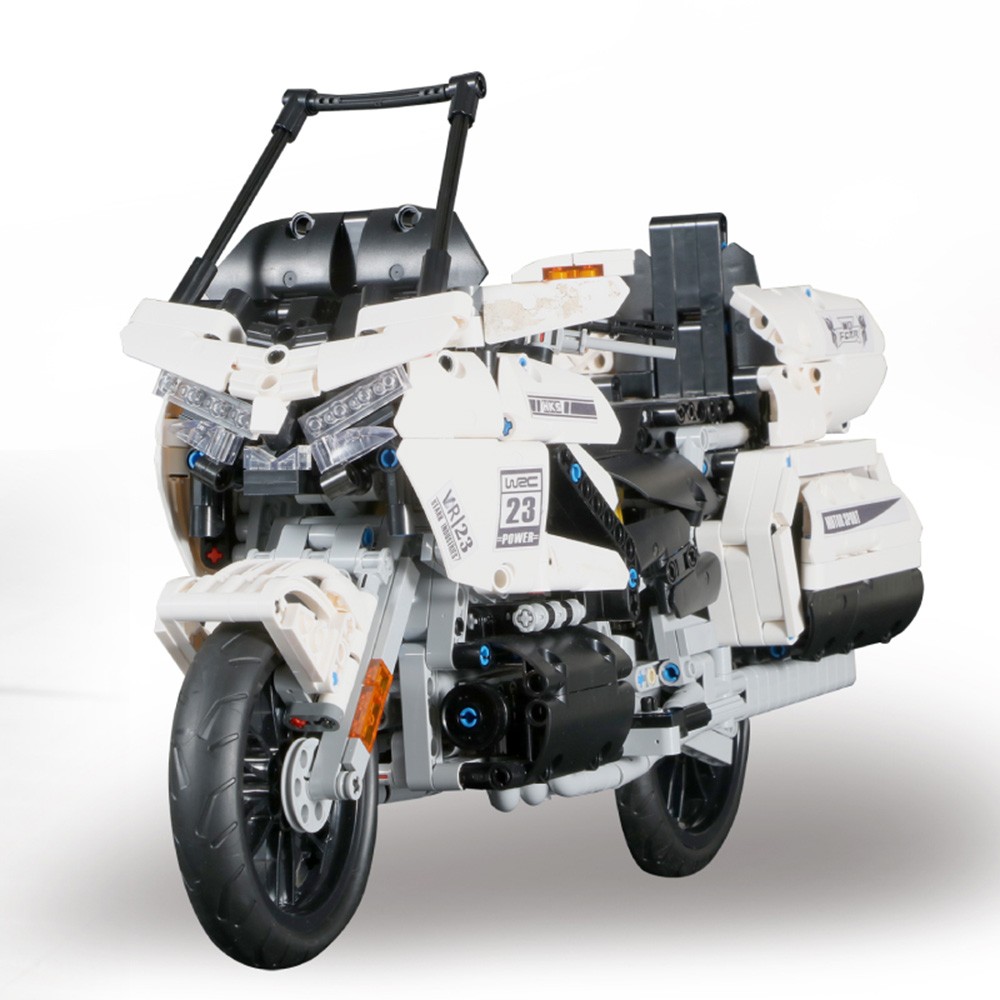 Конструктор Mould King Мотоцикл Honda Gold Wing блочный - фото 14