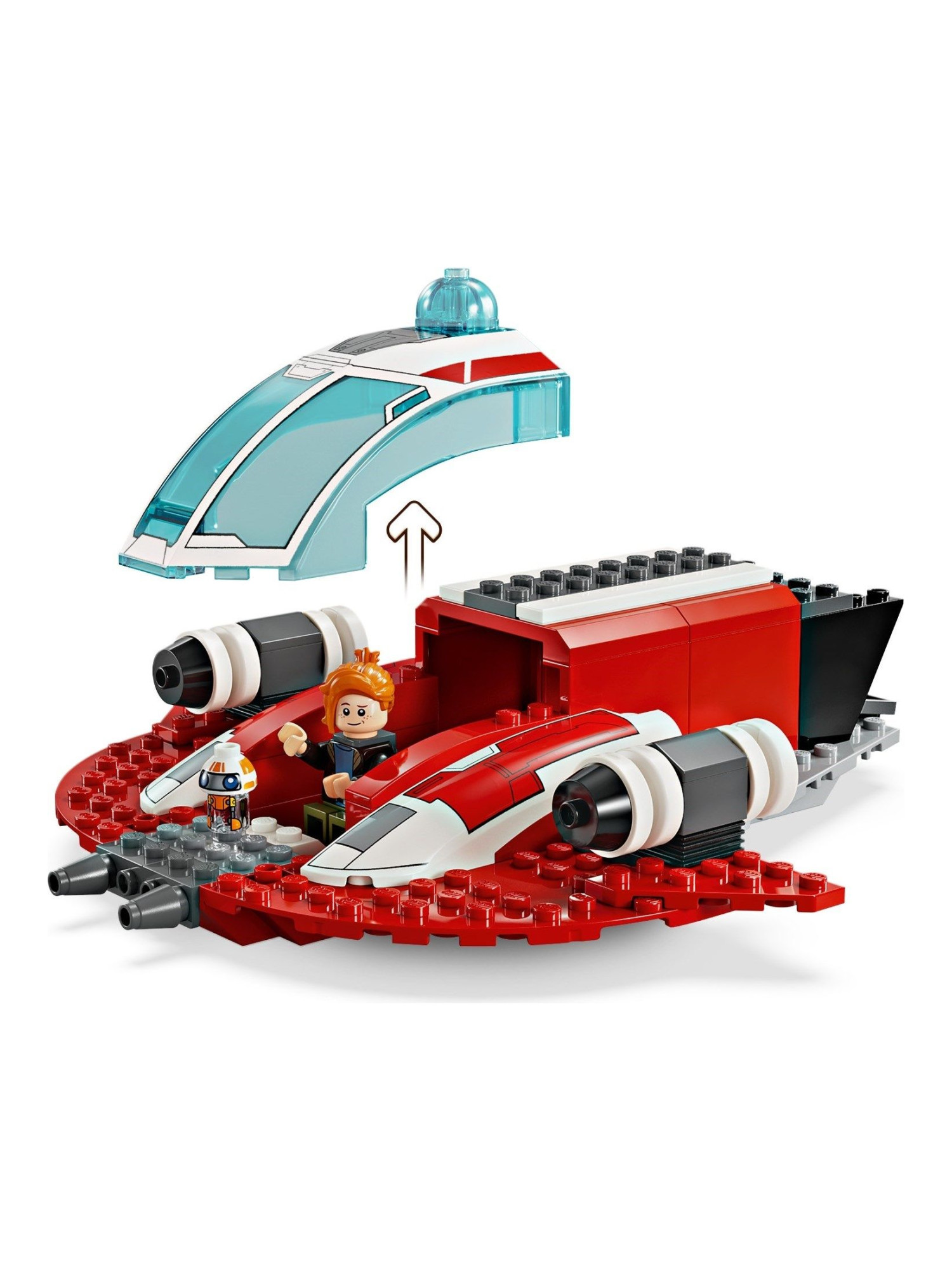 Конструктор LEGO Star Wars Багровый огненный ястреб 136 дет. - фото 5