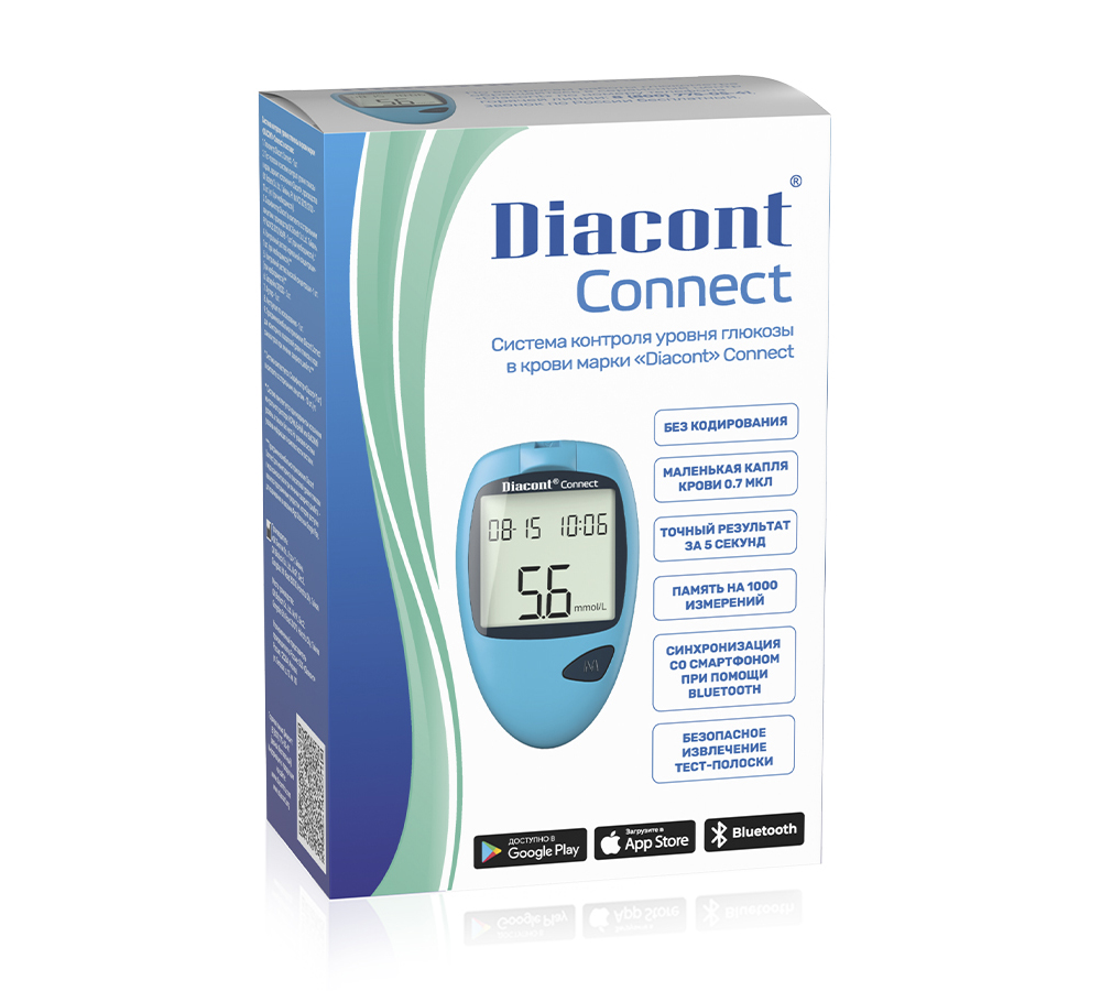 Глюкометр DIACONT Connect - фото 1