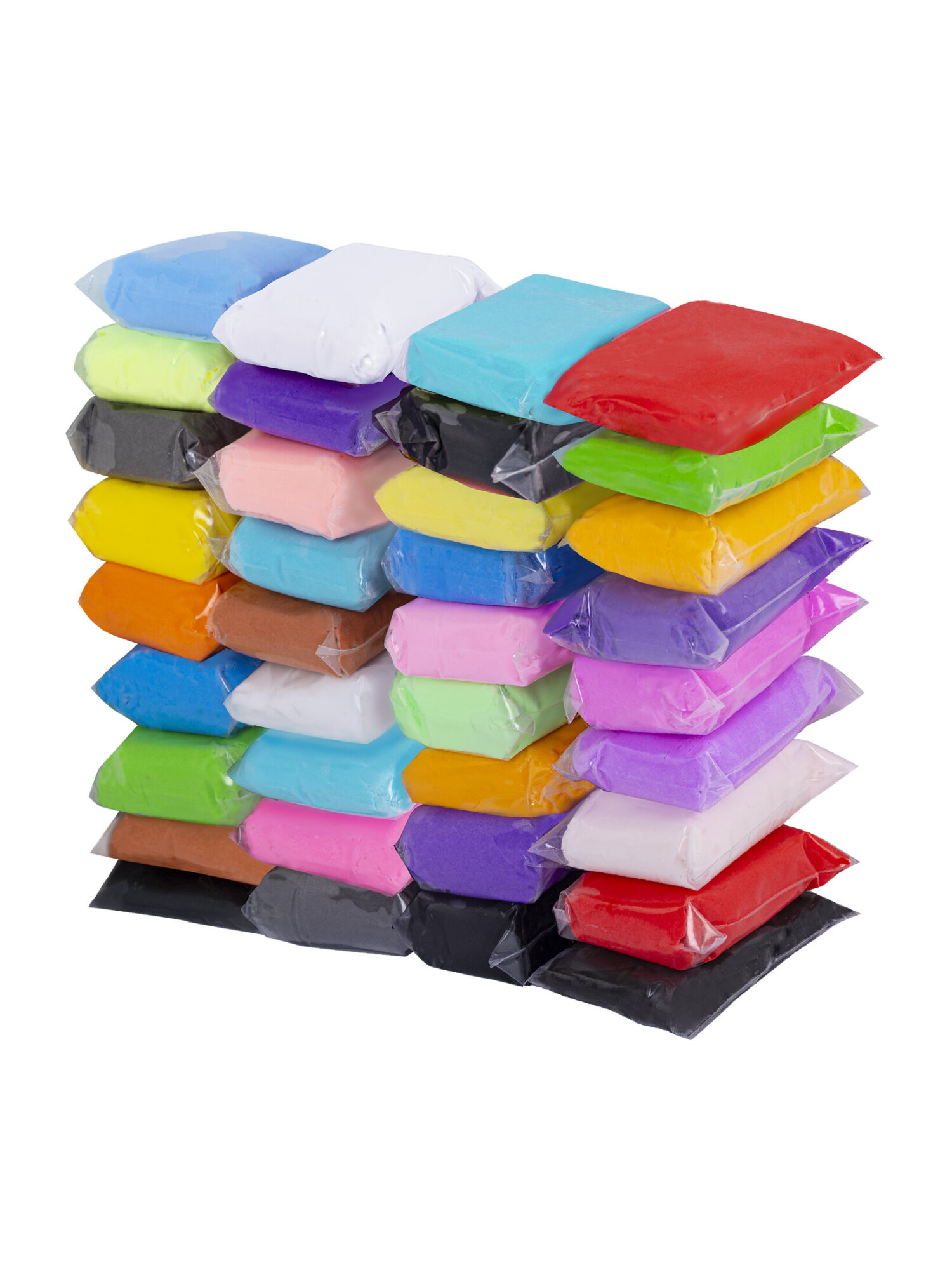 Пластилин Пифагор воздушный 34 цв. - фото 11