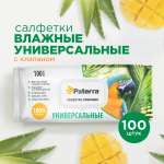 Влажные салфетки Paterra антибактериальные