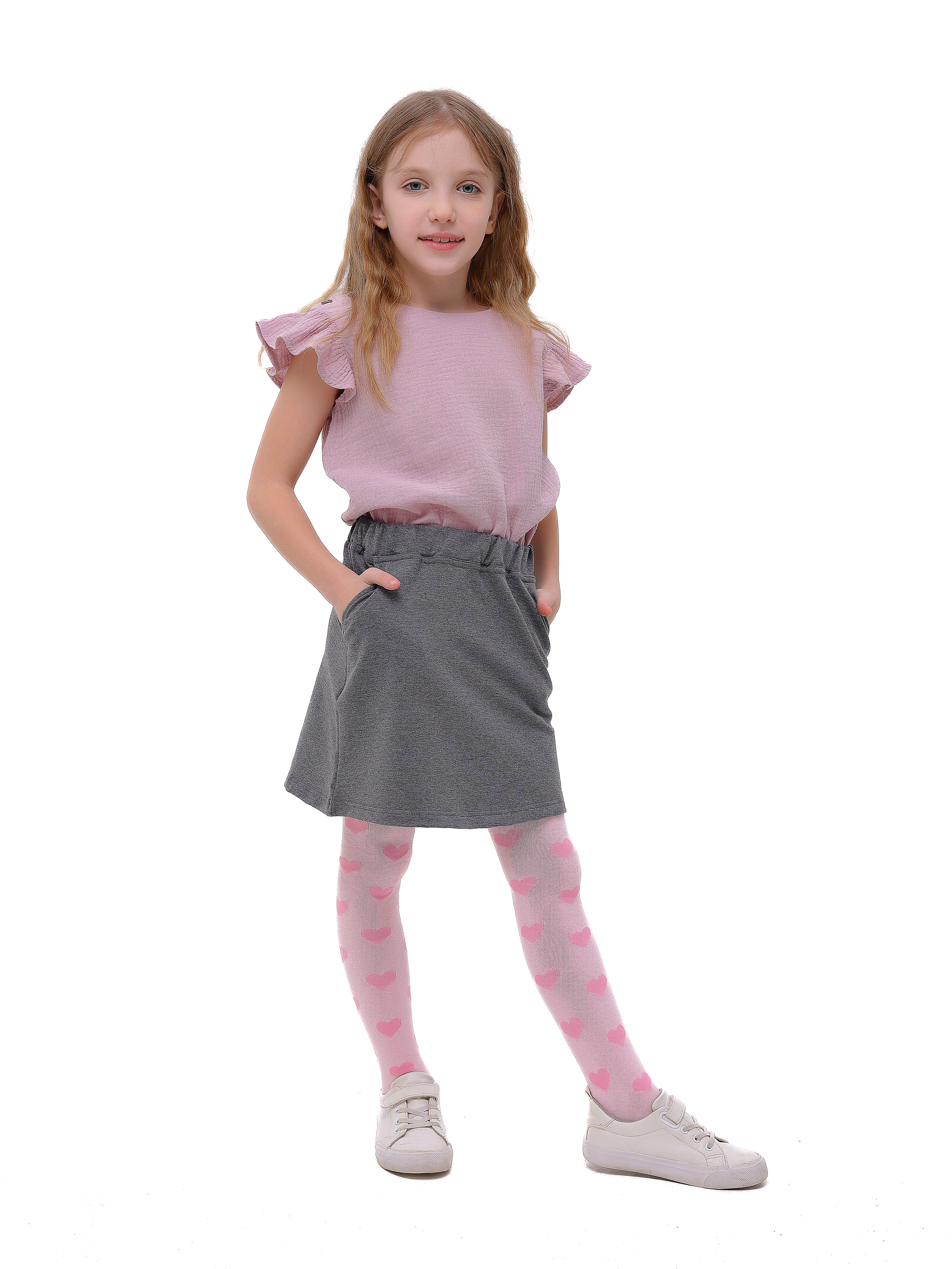 Юбка АЙАС 16-03-22/серый - фото 7