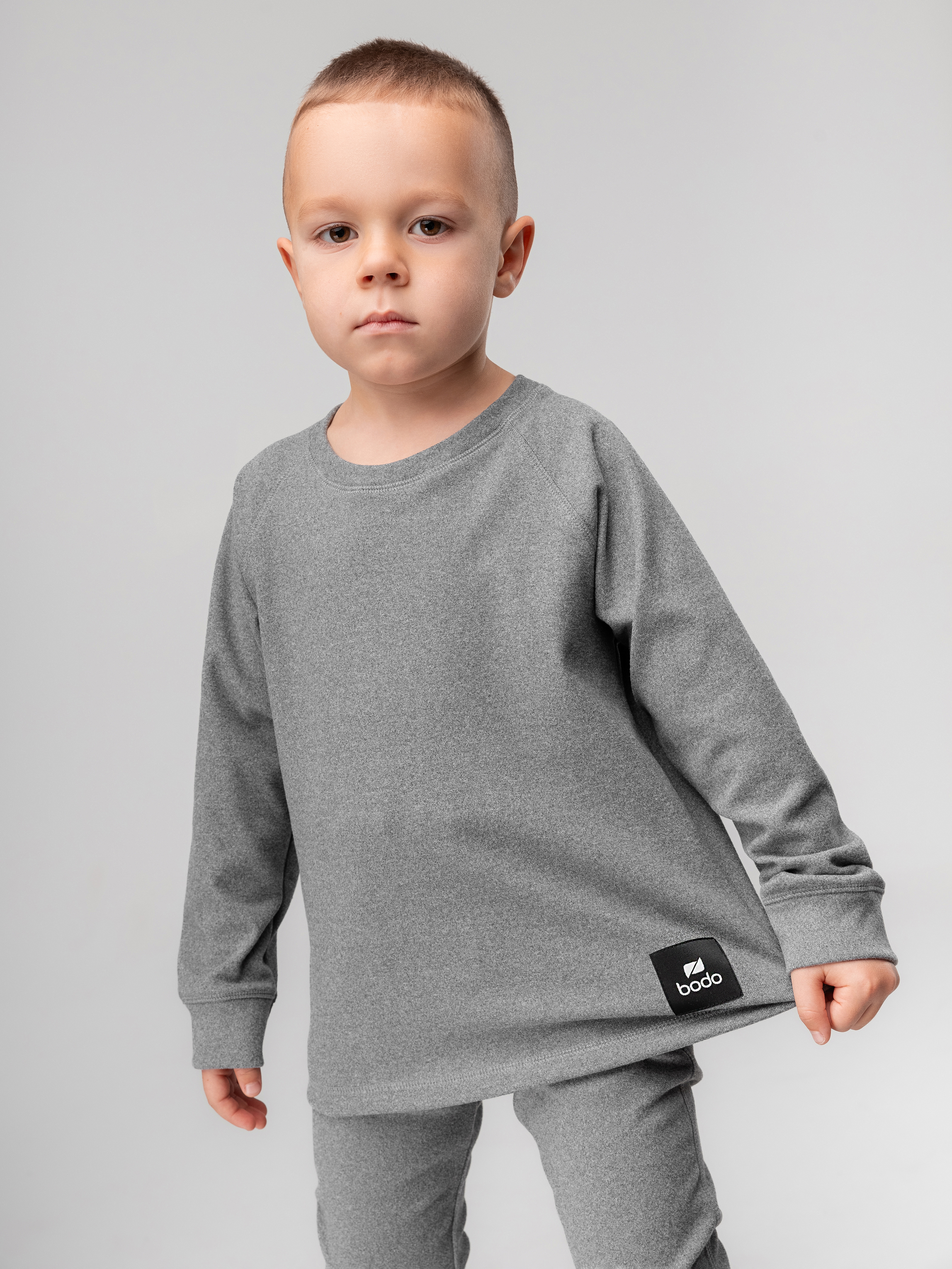 Костюм BODO 11-647MU_серый меланж - фото 9