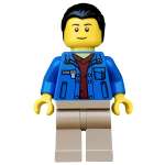 Фигурка LEGO City Blue Jacket