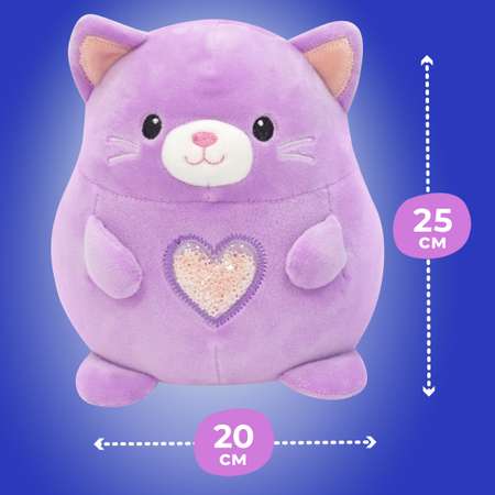 Мягкая игрушка Fluffy Family Котенок Блесточкин, 25см