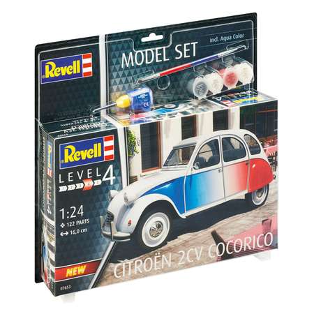 Сборная модель Revell Микролитражный автомобиль Citroen 2 CV Cocorico
