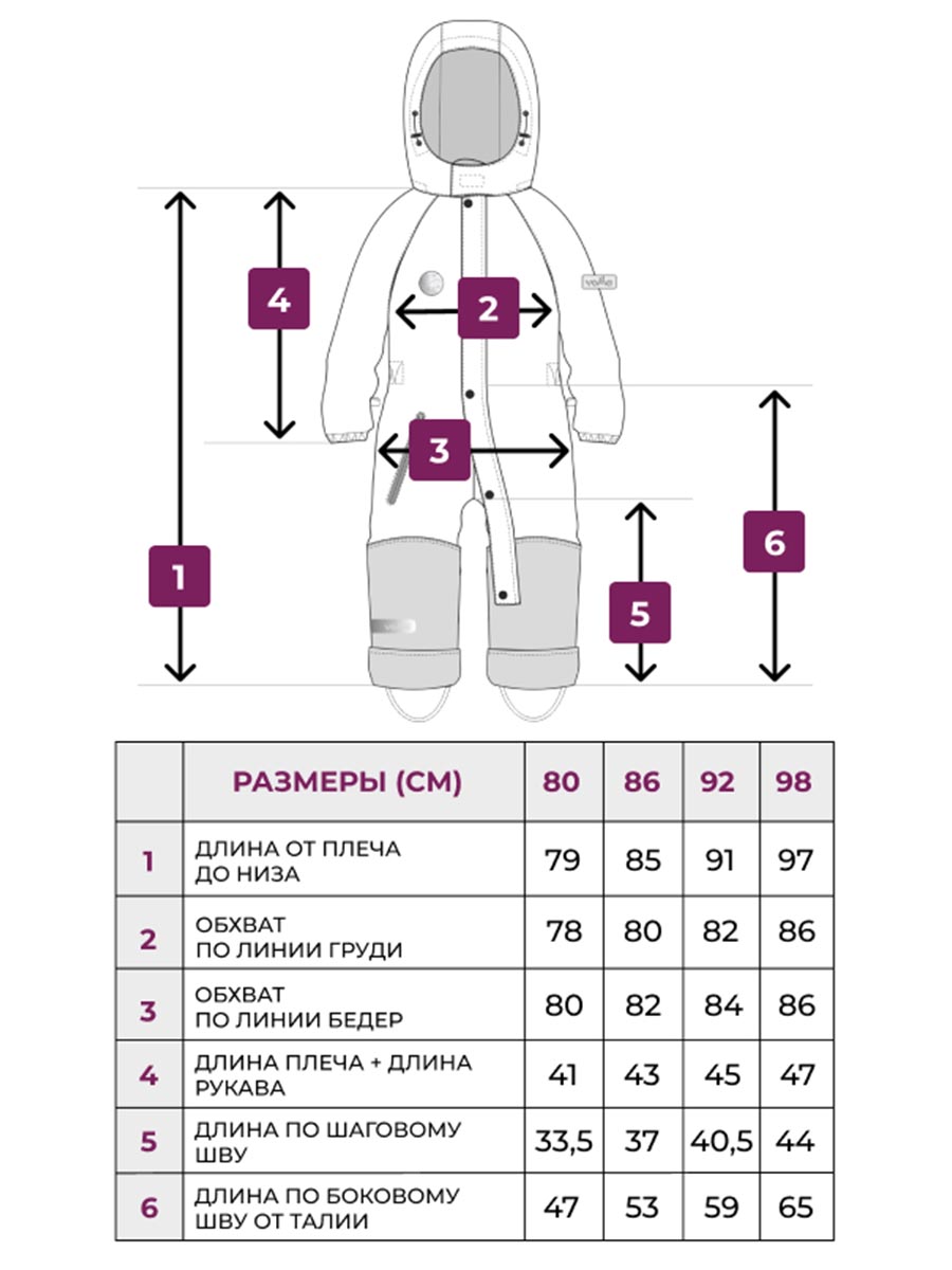 Комбинезон Voma 1wma-101яроз - фото 9
