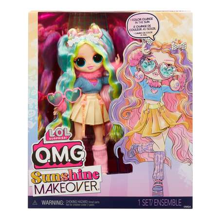 Кукла модельная L.O.L. Surprise! OMG Sunshine Bubblegum DJ