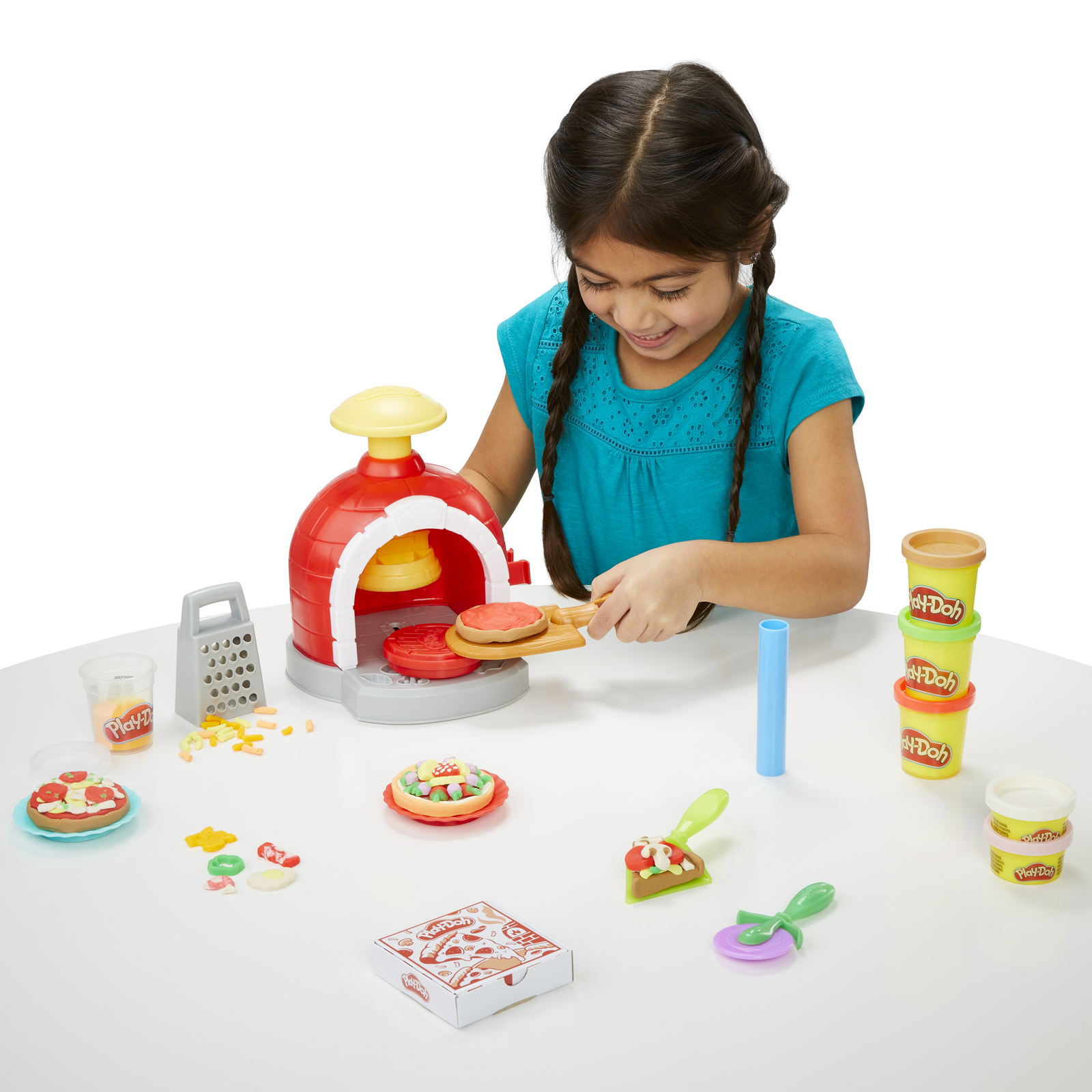 Пластилин Play-Doh Мини Пицца - фото 6